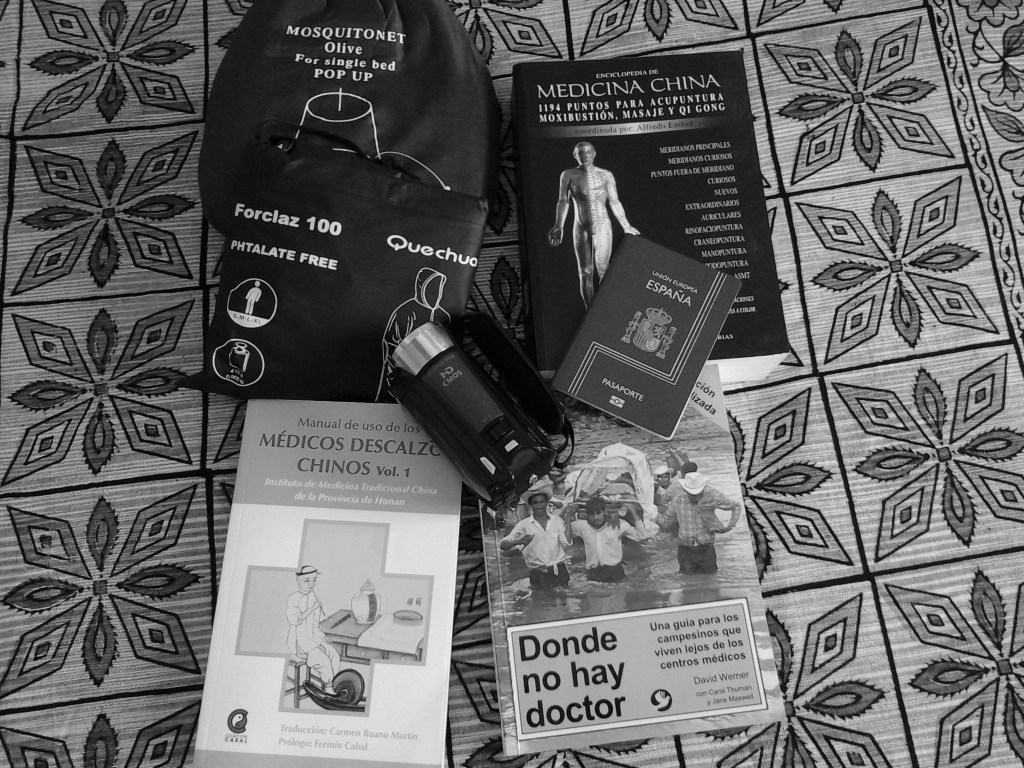 Preparando la maleta...