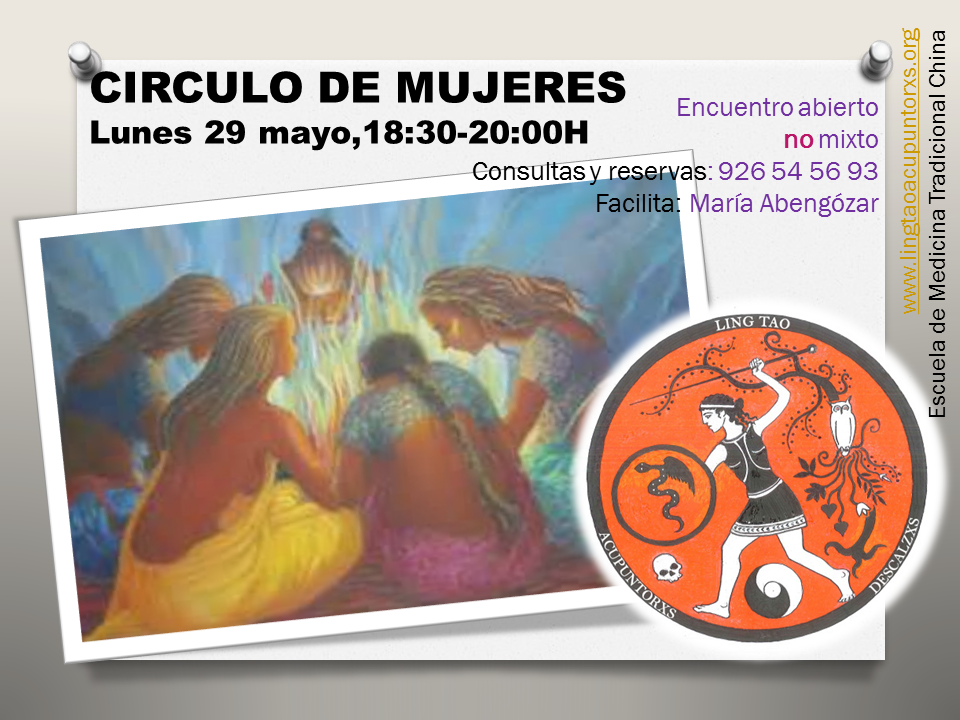 CÍRCULO DE MUJERES Lunes 29 Mayo