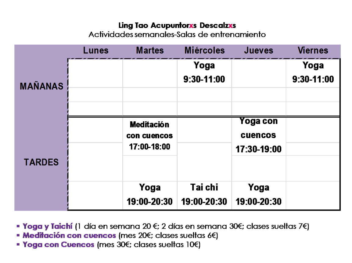 COMIENZAN LAS ACTIVIDADES SEMANALES en Alcázar de San Juan&nbsp;2017-2018